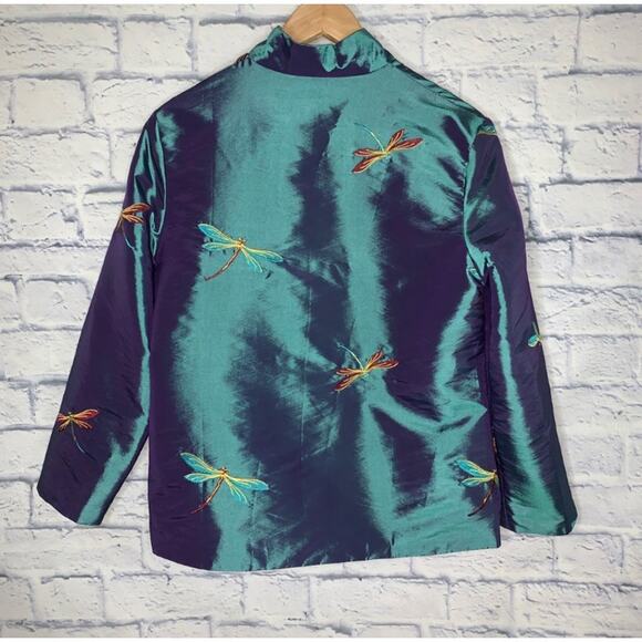 Vintage Dragonfly Reversible Blazer - Picture 7 of 10